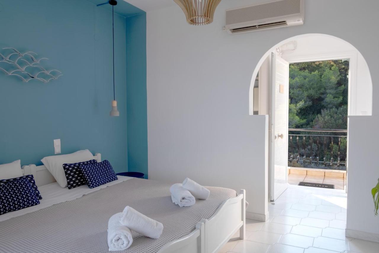 Pefkides Aegina Boutique Apartments Agia Marina  Buitenkant foto