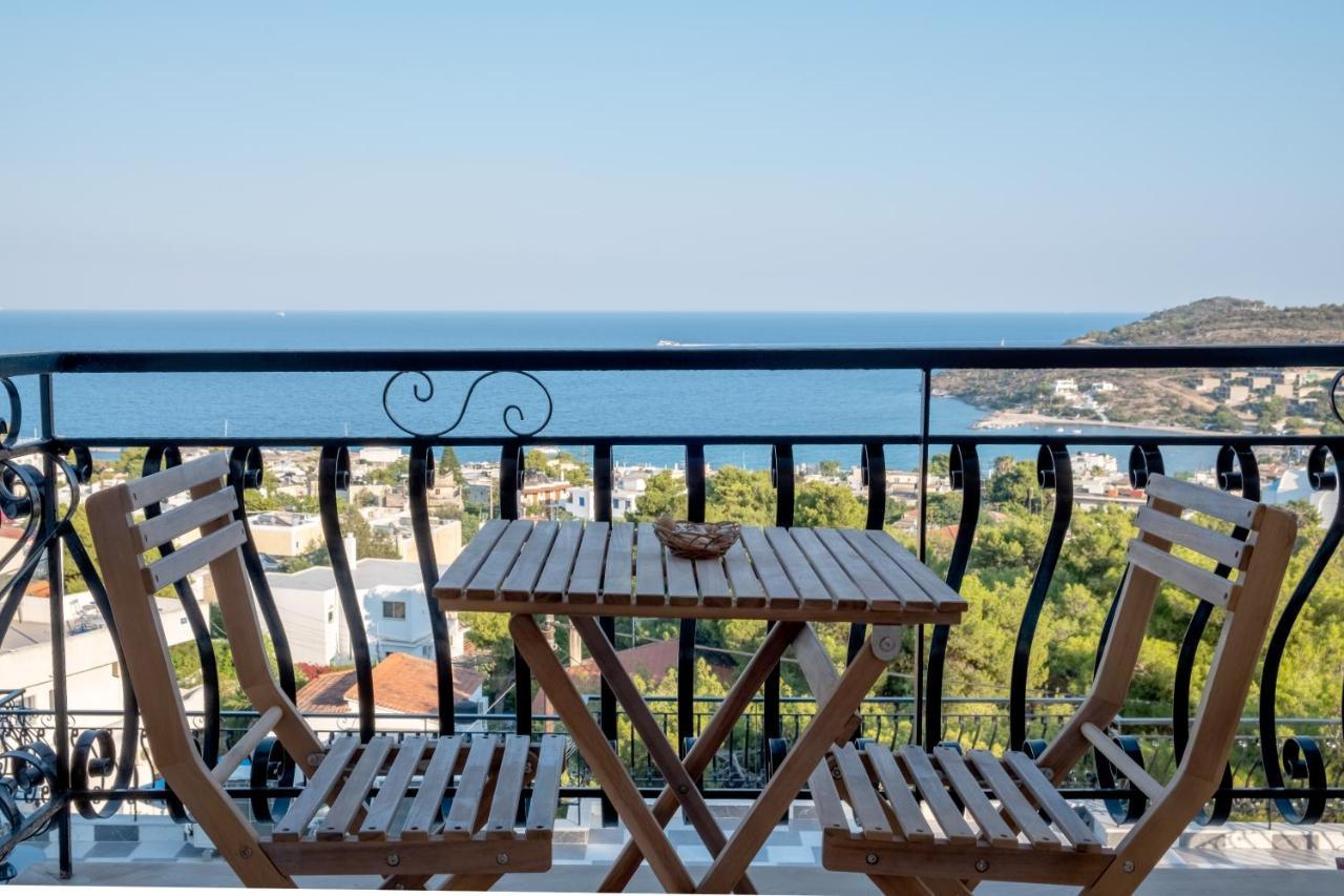 Pefkides Aegina Boutique Apartments Agia Marina  Buitenkant foto